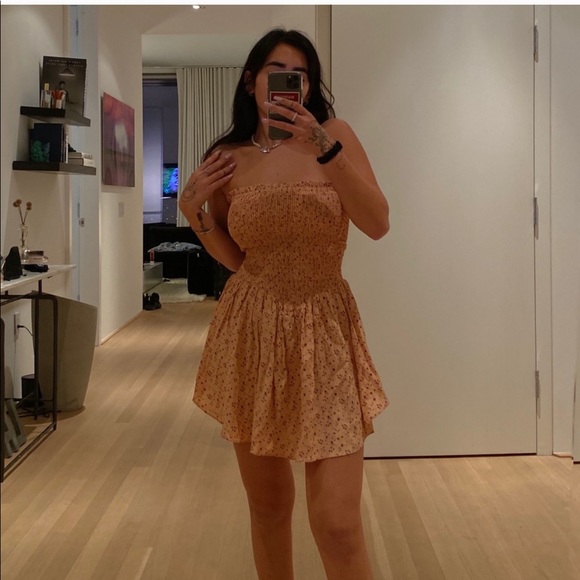 Blue Life Dresses & Skirts - Blue Life Dance Till Dawn - Smocked Floral Romper planet blue